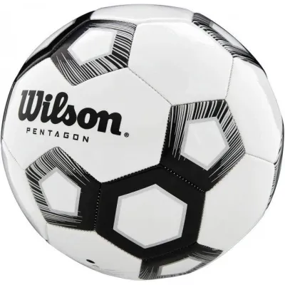 М'яч футбольний Wilson Pentagon white/black size 5 WTE8527XB05 - 1 М'яч футбольний Wilson Pentagon white/black size 5 WTE8527XB05 - 1 - Robinzon.ua