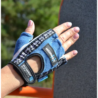 Рукавиці для фітнесу та важкої атлетики Power System PS-2200 Workout Blue XL - 1 Рукавиці для фітнесу та важкої атлетики Power System PS-2200 Workout Blue XL - 1 - Robinzon.ua