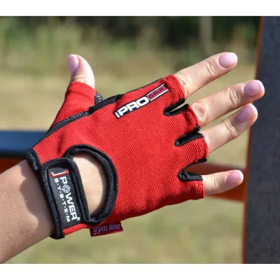 Перчатки для фитнеса и тяжелой атлетики Power System PS-2250 Pro Grip Red XL - 4 - Robinzon.ua