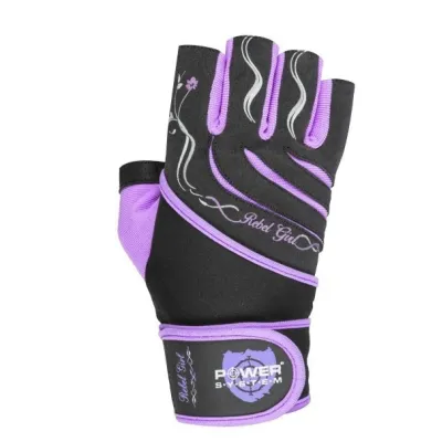 Перчатки для фитнеса и тяжелой атлетики Power System PS-2720 Rebel Girl жіночі Purple XS - 1 Перчатки для фитнеса и тяжелой атлетики Power System PS-2720 Rebel Girl жіночі Purple XS - 1 - Robinzon.ua