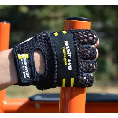 Рукавиці для фітнесу та важкої атлетики Power System PS-2100 Basic EVO Black/Yellow Line XS - 5 Рукавиці для фітнесу та важкої атлетики Power System PS-2100 Basic EVO Black/Yellow Line XS - 5 - Robinzon.ua
