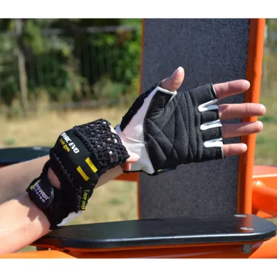 Рукавички для фітнесу та важкої атлетики Power System PS-2100 Basic EVO Black/Yellow Line XL - 4 Рукавички для фітнесу та важкої атлетики Power System PS-2100 Basic EVO Black/Yellow Line XL - 4 - Robinzon.ua
