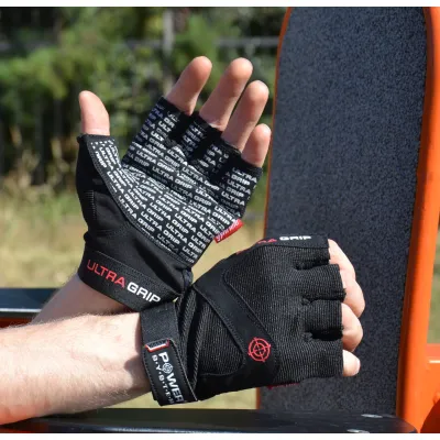 Перчатки для фитнеса и тяжелой атлетики Power System PS-2400 Ultra Grip Black M - 3 - Robinzon.ua
