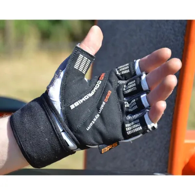 Рукавички для фітнесу та важкої атлетики Power System PS-2700 No Compromise Grey/White M - 4 Рукавички для фітнесу та важкої атлетики Power System PS-2700 No Compromise Grey/White M - 4 - Robinzon.ua