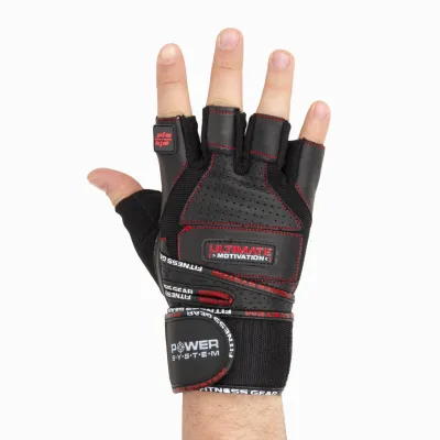 Перчатки для фитнеса и тяжелой атлетики Power System PS-2810 Ultimate Motivation Black/Red Line L - 2 Перчатки для фитнеса и тяжелой атлетики Power System PS-2810 Ultimate Motivation Black/Red Line L - 2 - Robinzon.ua