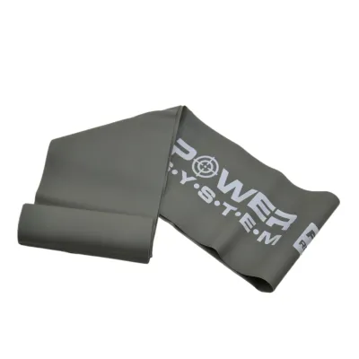 Стрічка-еспандер для спорту та реабілітації Power System PS-4123 Flat Stretch Band Level 3 Black (12-15кг.) - 2 - Robinzon.ua