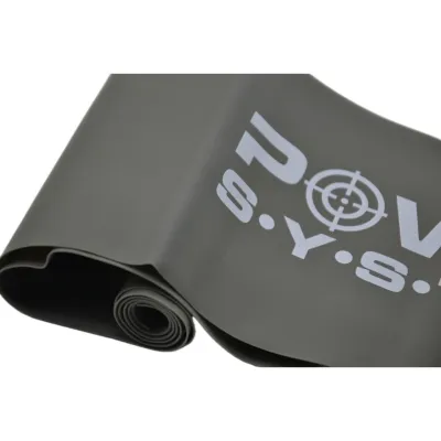 Стрічка-еспандер для спорту та реабілітації Power System PS-4123 Flat Stretch Band Level 3 Black (12-15кг.) - 3 - Robinzon.ua