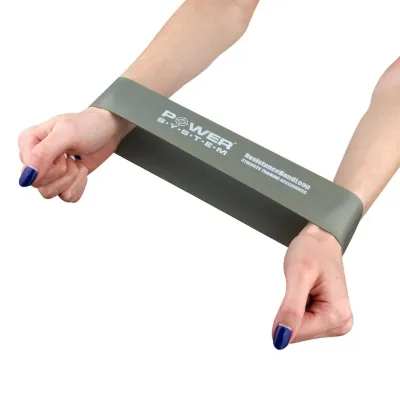 Резинка для фітнесу Power System PS-4063 Flex Loop Strong Grey (опір 23кг.) - 1 - Robinzon.ua