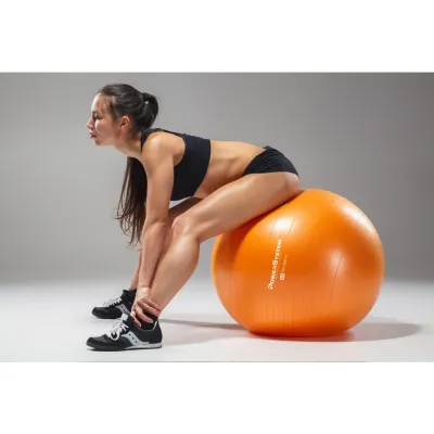 Мяч для фитнеса (фитбол) Power System PS-4011 Ø55 cm PRO Gymball Orange - 5 Мяч для фитнеса (фитбол) Power System PS-4011 Ø55 cm PRO Gymball Orange - 5 - Robinzon.ua