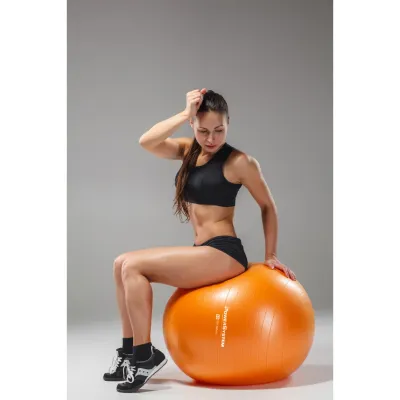 Мяч для фитнеса (фитбол) Power System PS-4011 Ø55 cm PRO Gymball Orange - 6 Мяч для фитнеса (фитбол) Power System PS-4011 Ø55 cm PRO Gymball Orange - 6 - Robinzon.ua