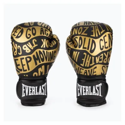 Боксерские перчатки Everlast Spark Boxing Gloves Черный Золотой 10 унций (919580-70-8110) - 2 Боксерские перчатки Everlast Spark Boxing Gloves Черный Золотой 10 унций (919580-70-8110) - 2 - Robinzon.ua