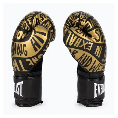 Боксерские перчатки Everlast Spark Boxing Gloves Черный Золотой 10 унций (919580-70-8110) - 5 Боксерские перчатки Everlast Spark Boxing Gloves Черный Золотой 10 унций (919580-70-8110) - 5 - Robinzon.ua