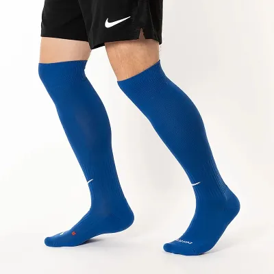 Чоловічі шкарпетки Nike Classic Football Dri-Fit Блакитний 34-38 (SX4120-402 34-38) - 5 - Robinzon.ua
