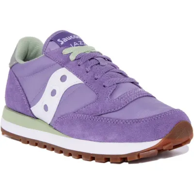 Кроссовки Saucony JAZZ ORIGINAL фиолетовый, белый Жен 37 (6) 22,5см 1044-646 37 - 1 - Robinzon.ua