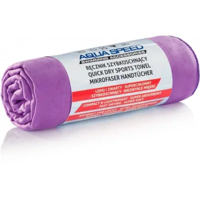 Рушник Aqua Speed DRY FLAT фіолетовий 70 x 140 см Уні 155-09 - 1 Рушник Aqua Speed DRY FLAT фіолетовий 70 x 140 см Уні 155-09 - 1 - Robinzon.ua