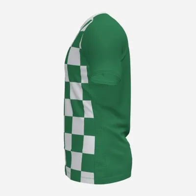 Футболка Joma FLAG II T-SHIRT GREEN-WHITE S/S зеленый,белый S 101465BV.452 S - 2 - Robinzon.ua
