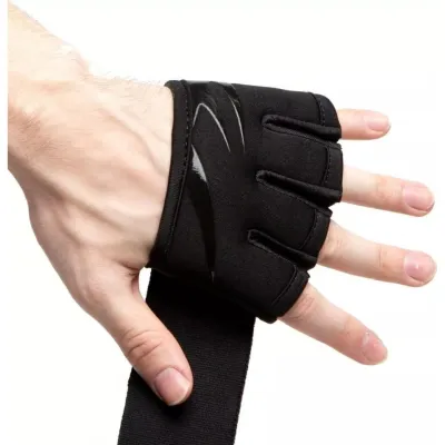 Бинти-рукавиці для боксу Everlast EVERGEL FAST WRAPS Чорний XL (875843-70-8) - 1 - Robinzon.ua