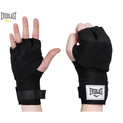 Бинти-рукавиці для боксу Everlast EVERGEL FAST WRAPS Чорний XL (875843-70-8) - 5 - Robinzon.ua