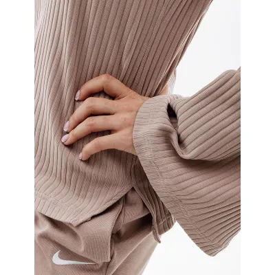 Женский Лонгслив Nike W NSW RIB JRSY LS TOP M (7dDV7866-272 M) - 3 - Robinzon.ua