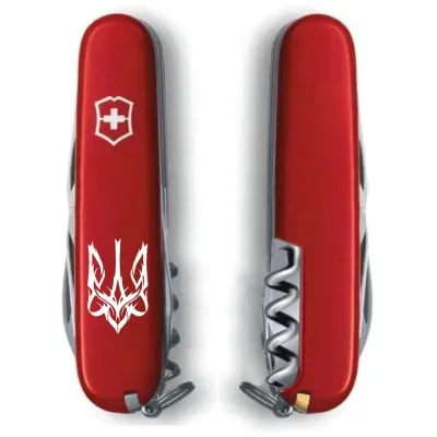 Складаний ніж Victorinox SPARTAN UKRAINE 13603 - 1 Складаний ніж Victorinox SPARTAN UKRAINE 13603 - 1 - Robinzon.ua