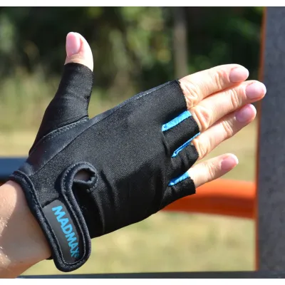 Перчатки для фитнеса и тяжелой атлетики MadMax MFG-251 Rainbow Turquoise S - 3 Перчатки для фитнеса и тяжелой атлетики MadMax MFG-251 Rainbow Turquoise S - 3 - Robinzon.ua