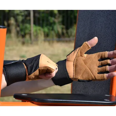 Рукавички для фітнесу та важкої атлетики MadMax MFG-269 Professional Brown XL - 6 Рукавички для фітнесу та важкої атлетики MadMax MFG-269 Professional Brown XL - 6 - Robinzon.ua