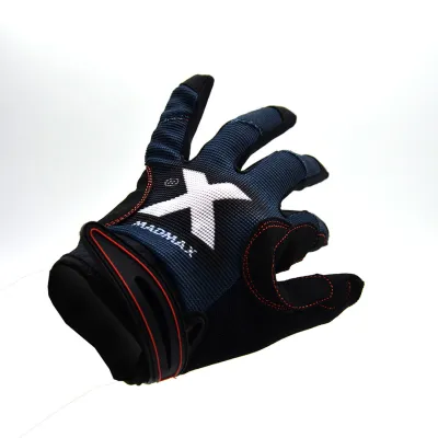 Рукавички для фітнесу та важкої атлетики MadMax MXG-102 X Gloves Black/Grey/White M - 1 - Robinzon.ua