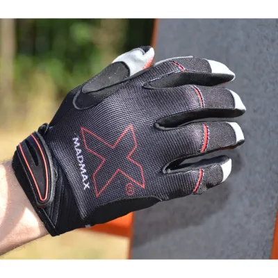 Рукавички для фітнесу та важкої атлетики MadMax MXG-103 X Gloves Black/Grey M - 3 Рукавички для фітнесу та важкої атлетики MadMax MXG-103 X Gloves Black/Grey M - 3 - Robinzon.ua