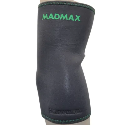 Налокітник еластичний MadMax MFA-293 Zahoprene Elbow Support Dark Grey/Green M - 3 - Robinzon.ua