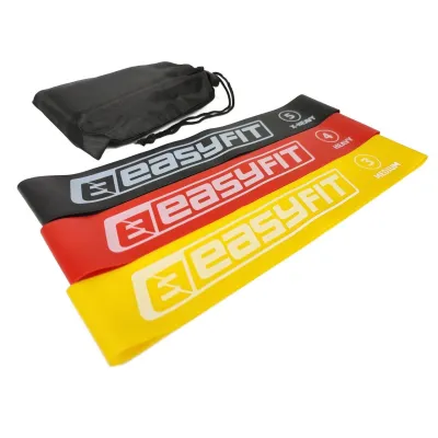 Резинки для фитнеса EasyFit набор 3 шт - 1 - Robinzon.ua