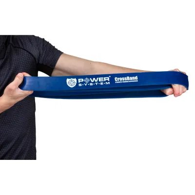 Эспандер-петля (резинка для фитнеса и кроссфита) Power System PS-4054 CrossFit Level 4 Blue (опір 22-50 кг) - 6 Эспандер-петля (резинка для фитнеса и кроссфита) Power System PS-4054 CrossFit Level 4 Blue (опір 22-50 кг) - 6 - Robinzon.ua