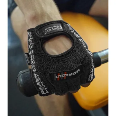 Рукавички для фітнесу та важкої атлетики Power System PS-2200 Workout Black XS - 6 Рукавички для фітнесу та важкої атлетики Power System PS-2200 Workout Black XS - 6 - Robinzon.ua