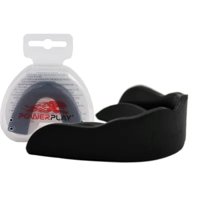 Капа боксерська PowerPlay 3317 SR доросла (вік 11+) чорна - 2 Капа боксерська PowerPlay 3317 SR доросла (вік 11+) чорна - 2 - Robinzon.ua