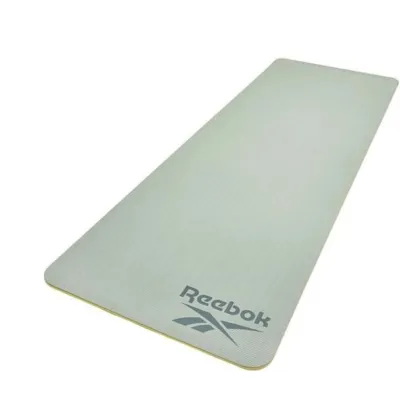 Двосторонній килимок для йоги Reebok Double Sided 4 mm Yoga Mat зелений Уні 173 х 61 х 0,4 см RAYG-11042GR - 1 - Robinzon.ua