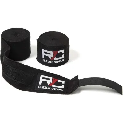 Бинти для боксу Reebok Combat Hand Wraps чорний 180 (457,2 см) RSCB-11158 - 1 - Robinzon.ua