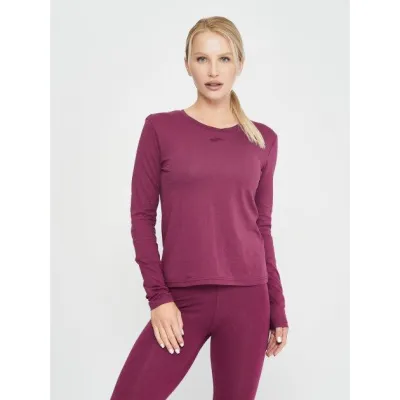 Жіночий лонгслів Joma ORGANIC Бордовий M (901611.651) - 1 Жіночий лонгслів Joma ORGANIC Бордовий M (901611.651) - 1 - Robinzon.ua