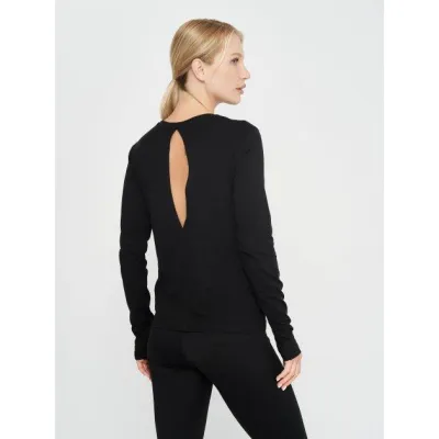 Жіночий лонгслів Joma ORGANIC Чорний M (901611.100) - 1 - Robinzon.ua