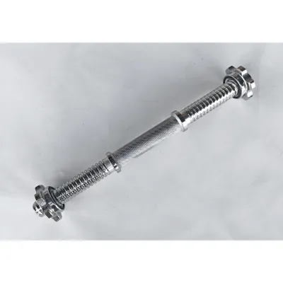 Гантельний гриф EasyFit 40 см Ø 28 мм хромований - 1 Гантельний гриф EasyFit 40 см Ø 28 мм хромований - 1 - Robinzon.ua