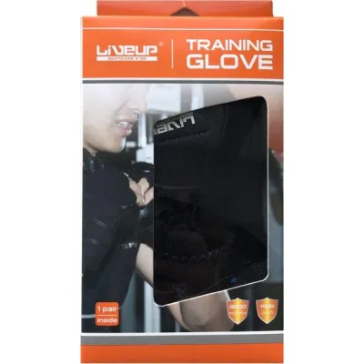 Перчатки для фитнеса и тяжелой атлетики LiveUP TRAINING GLOVES черный L/XL LS3059-L/XL - 1 - Robinzon.ua