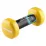Гантель виниловая STUDIO DUMBBELL Желтый 1кг (LP8076-1) - 1 - Robinzon.ua