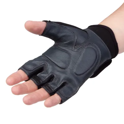 Рукавички для фітнесу та важкої атлетики PowerPlay 2229 Чорні XL - 2 - Robinzon.ua