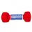 Гантелі SNS 1.5 кг вінілові матові червоні (пара) - 2 - Robinzon.ua