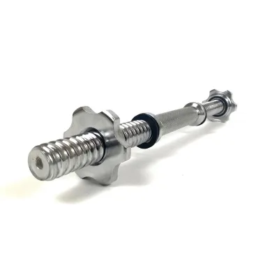 Гантельный гриф EasyFit 40 см Ø 25 мм хромированный - 1 Гантельный гриф EasyFit 40 см Ø 25 мм хромированный - 1 - Robinzon.ua