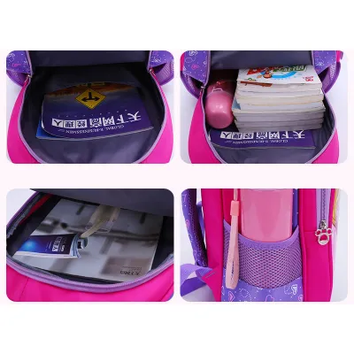 Рюкзак Холодное сердце RESTEQ, школьная сумка для девочек, рюкзак для школы, рюкзак Frozen 38x26x14 см - 3 - Robinzon.ua