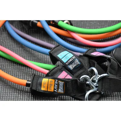 Набор трубчатых эспандеров PowerPlay PP-4101 Expander Tube Set 3шт. (до 18.2 кг.) - 6 - Robinzon.ua