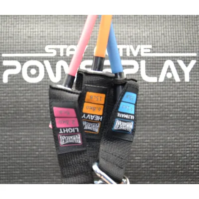 Набір трубчастих еспандерів PowerPlay PP-4101 Expander Tube Set 3шт. (до 18,2 кг.) - 4 - Robinzon.ua