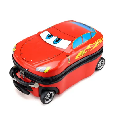 Чемодан на колесах и рюкзак Молния МакКвин с м/ф Cars RESTEQ. Детская сумка Cars. Детский чемодан дорожный на - 2 - Robinzon.ua