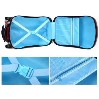 Чемодан на колесах и рюкзак Молния МакКвин с м/ф Cars RESTEQ. Детская сумка Cars. Детский чемодан дорожный на - 6 - Robinzon.ua