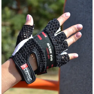 Перчатки для фитнеса и тяжелой атлетики Power System PS-2100 Basic EVO Black/Red Line XXL - 4 - Robinzon.ua