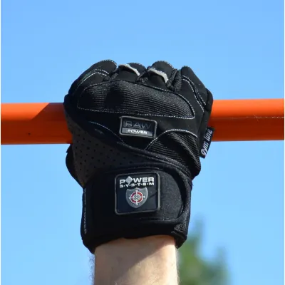 Рукавички для фітнесу і важкої атлетики Power System PS-2850 Raw Power Black/Grey M - 6 Рукавички для фітнесу і важкої атлетики Power System PS-2850 Raw Power Black/Grey M - 6 - Robinzon.ua